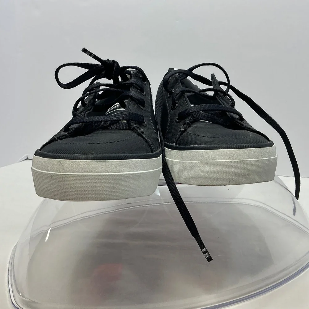 Sperry BIONIC‎ Crest Vibe Canvas Sneakers Casual Comfort Shoes Black Womens 7